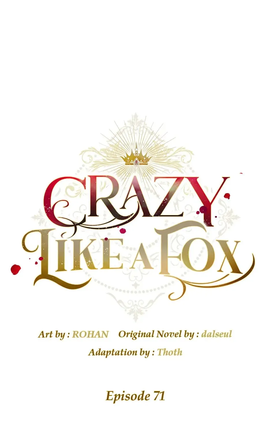 Read Crazy Like a Fox chapter 71 image 1 on Lezhin
