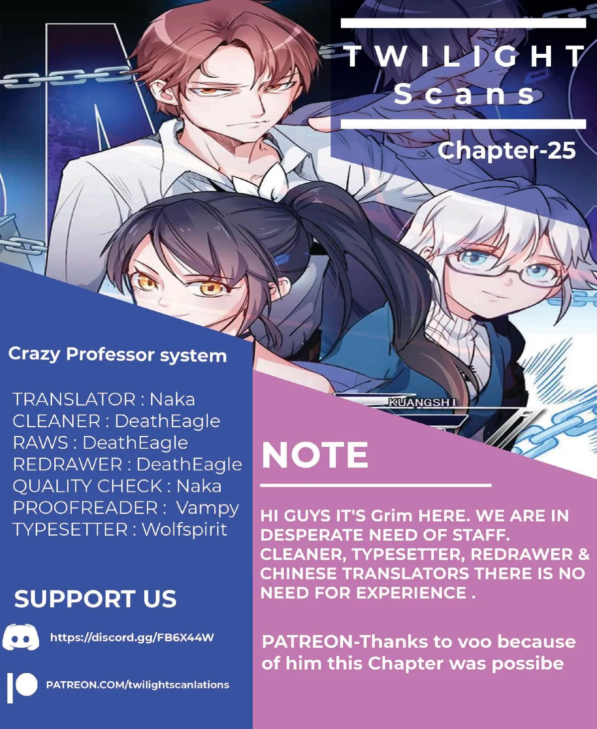 Crazy Professor In School Campus Chapter 25 page 1 - 