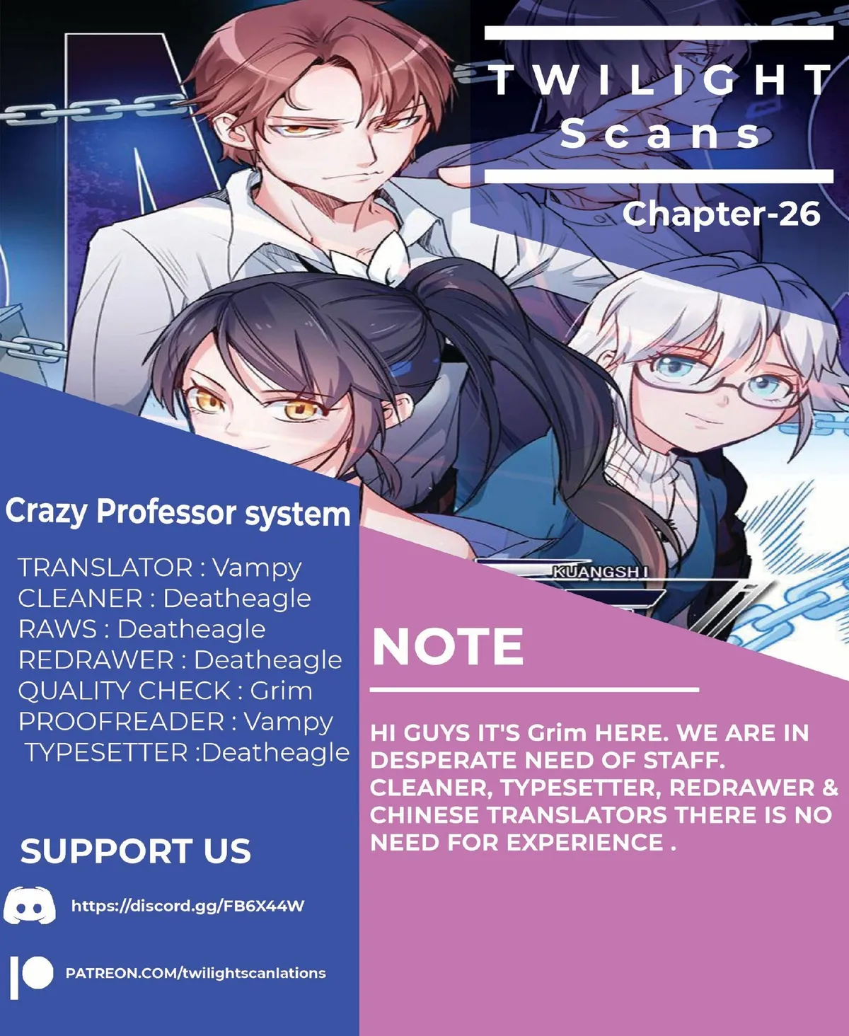 Crazy Professor In School Campus Chapter 26 page 1 - 