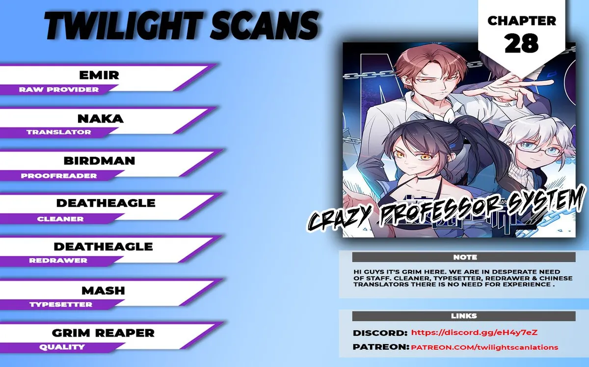 Crazy Professor In School Campus Chapter 28 page 1 - 