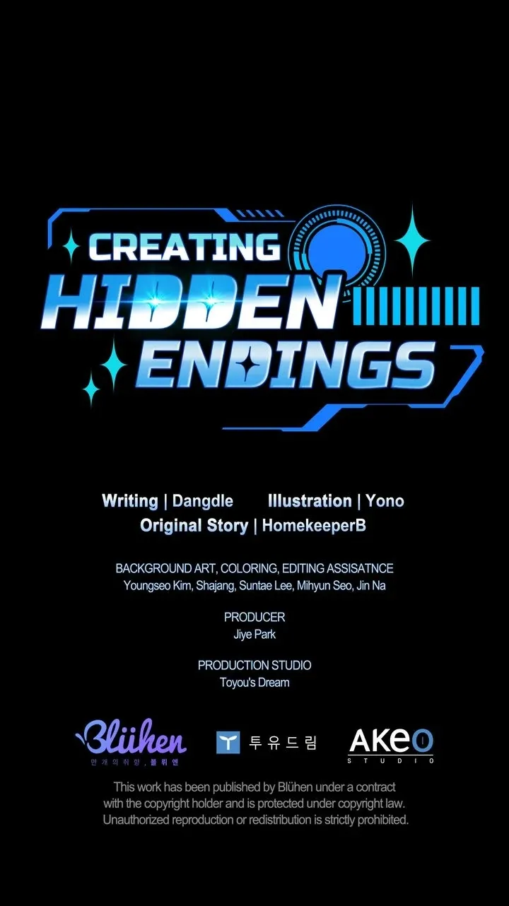 Read Creating Hidden Endings chapter 9 image 117 on Lezhin