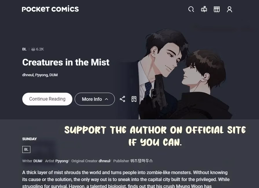 Read Creatures in the Mist chapter 0 image 7 on Lezhin