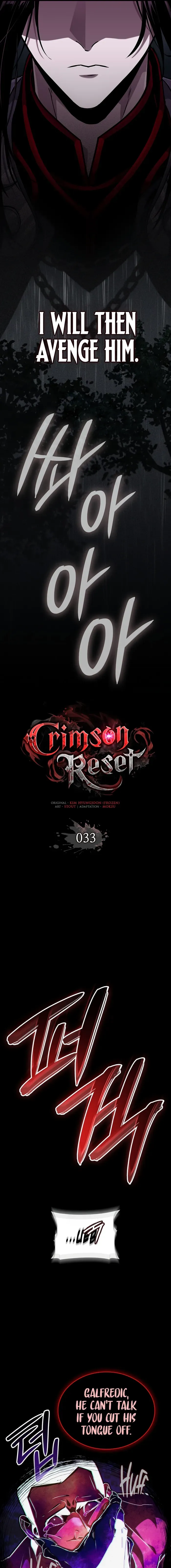 Read Crimson Reset chapter 33 image 5 on Lezhin