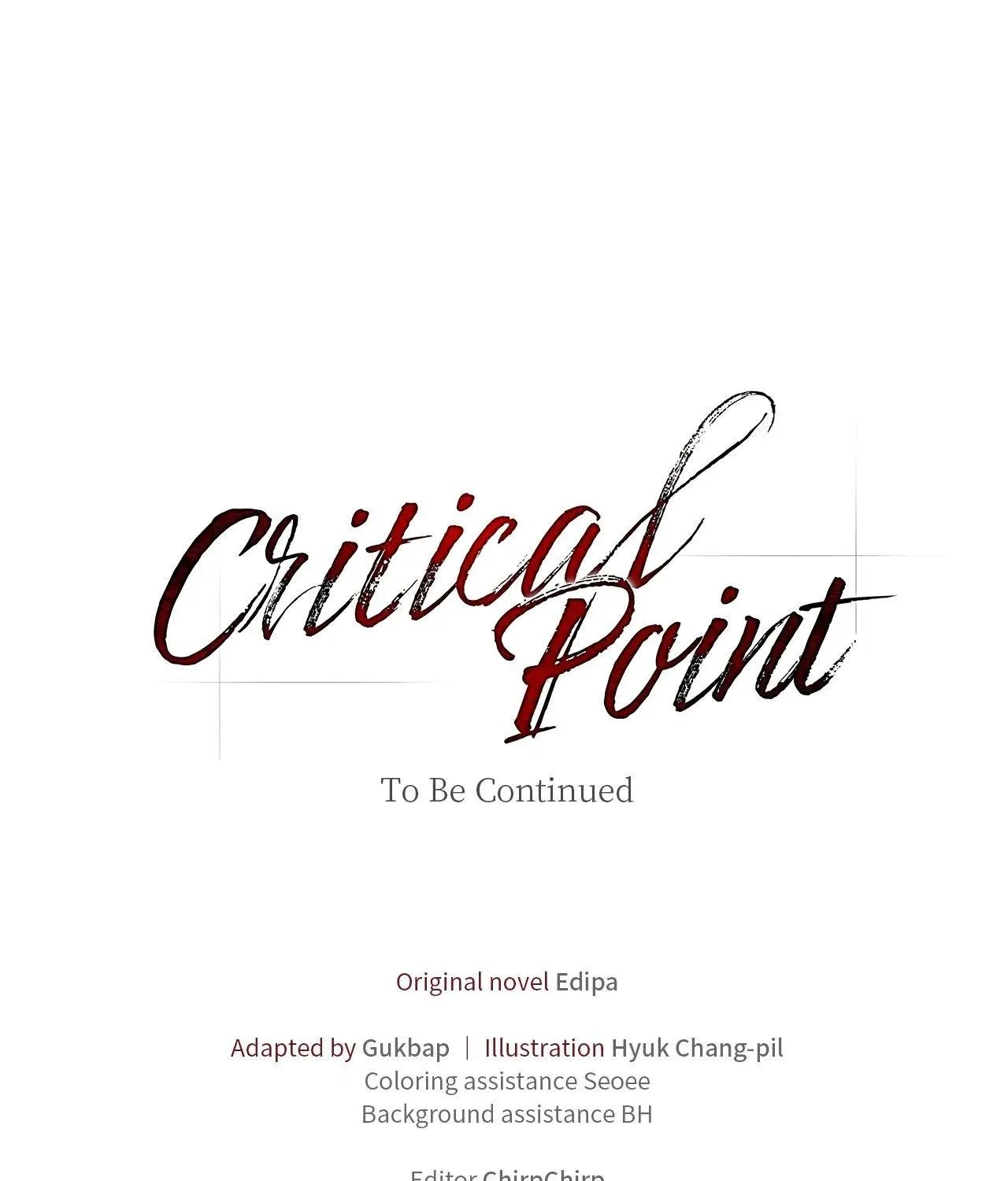 Critical Point Chapter 64 page 148 - 