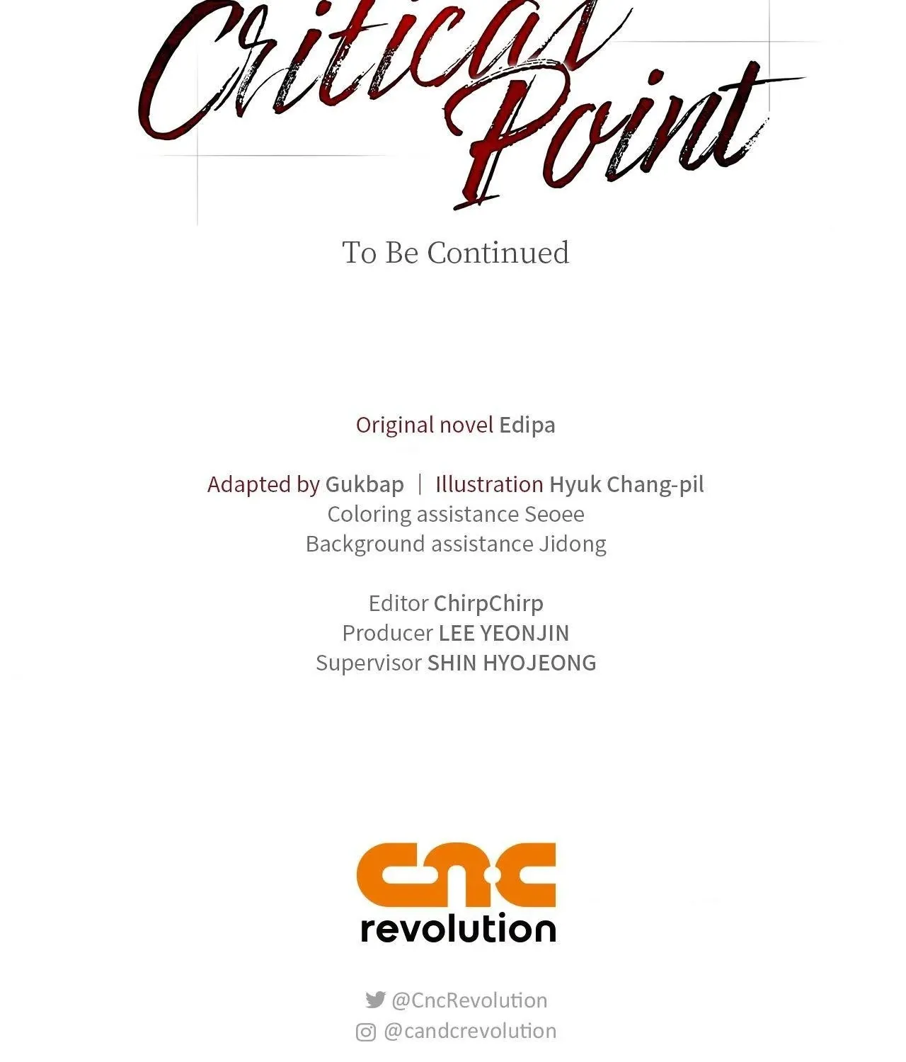 Critical Point Chapter 68 page 159 - 