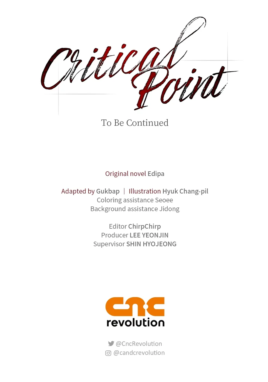 Critical Point Chapter 76 page 137 - 