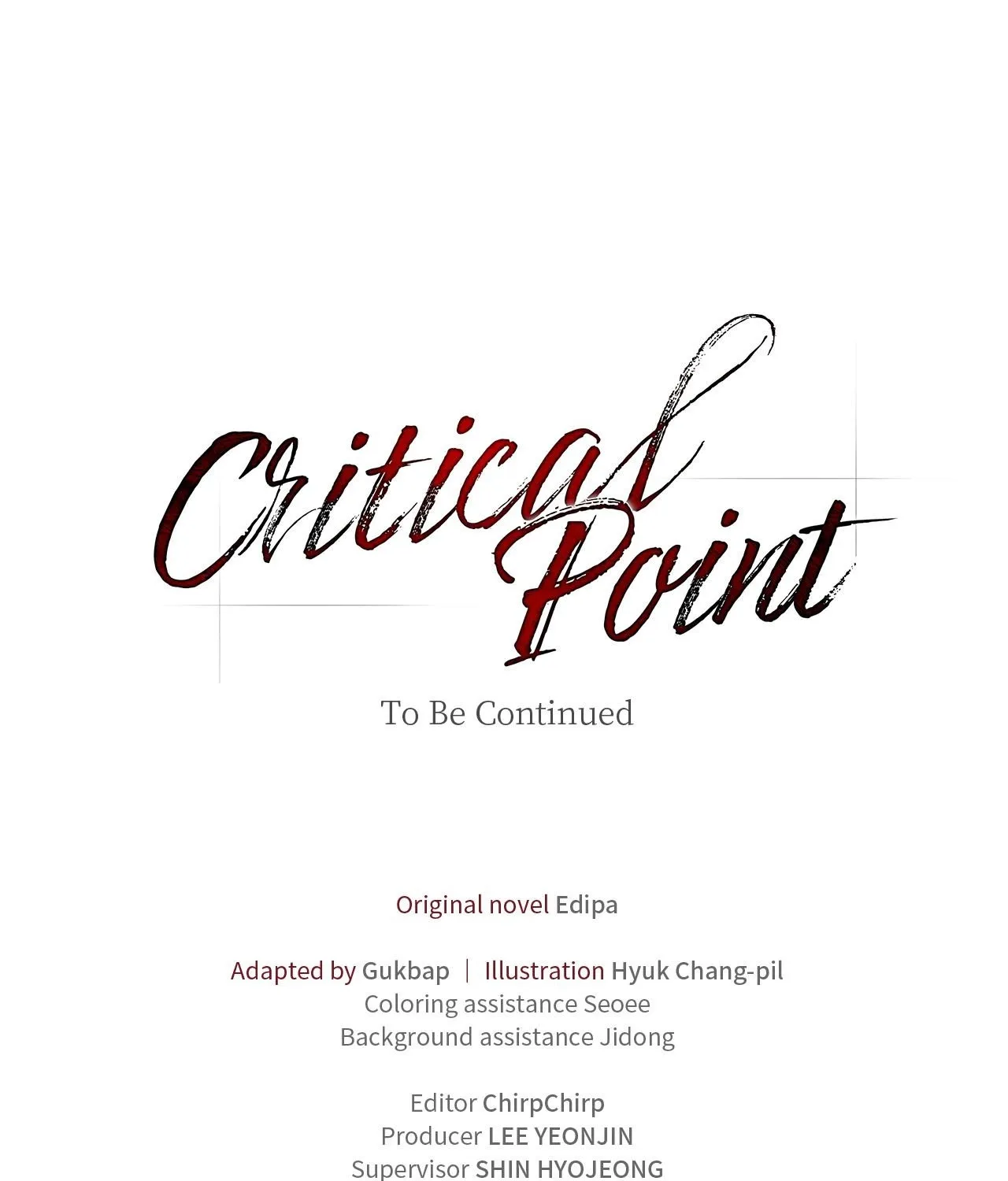 Critical Point Chapter 79 page 128 - 