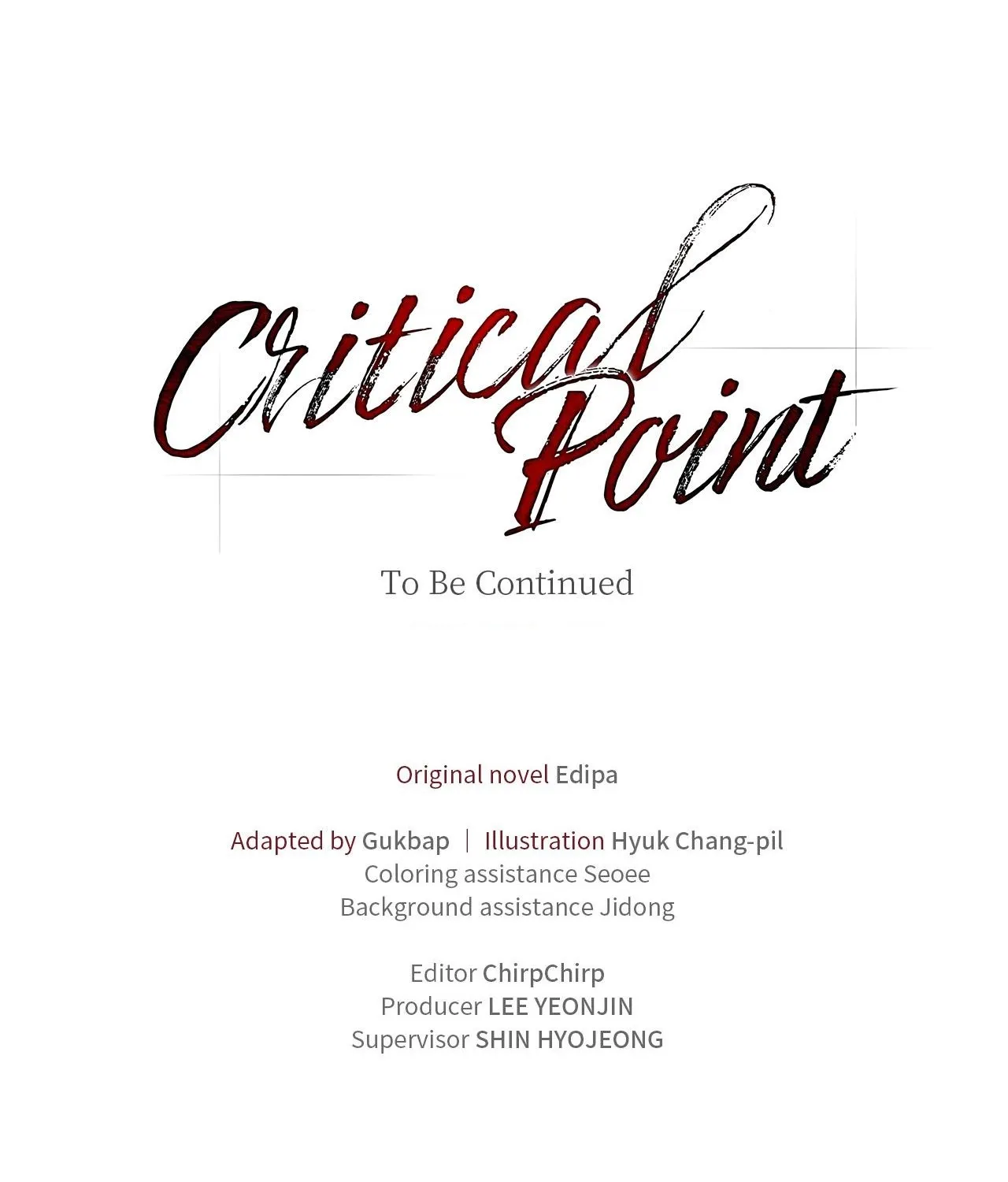 Critical Point Chapter 81 page 127 - 