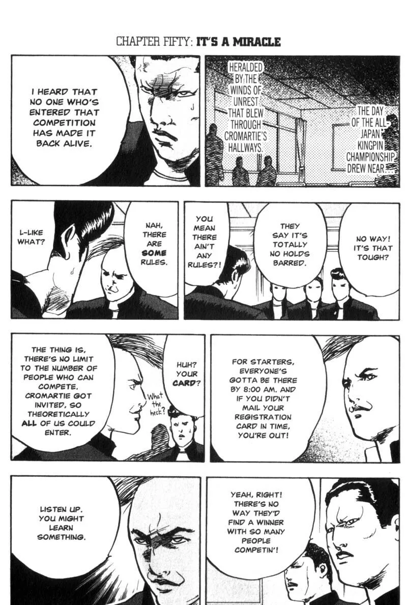 Read Cromartie High School chapter 50 image 1 on Lezhin