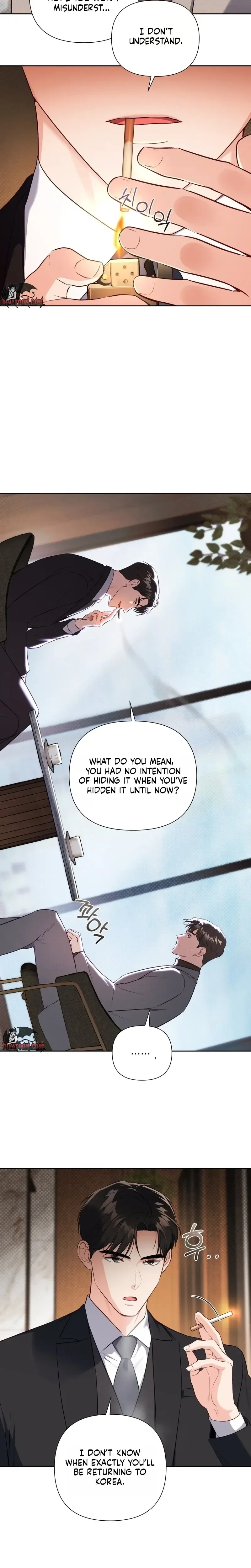 Read Crossed Hearts chapter 23 image 8 on Lezhin