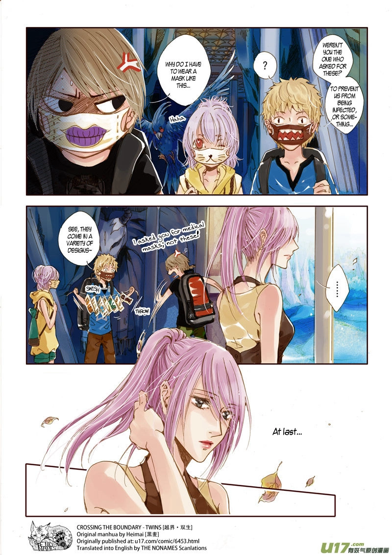 Read Crossing the Boundary - Twins chapter 26 image 3 on Lezhin