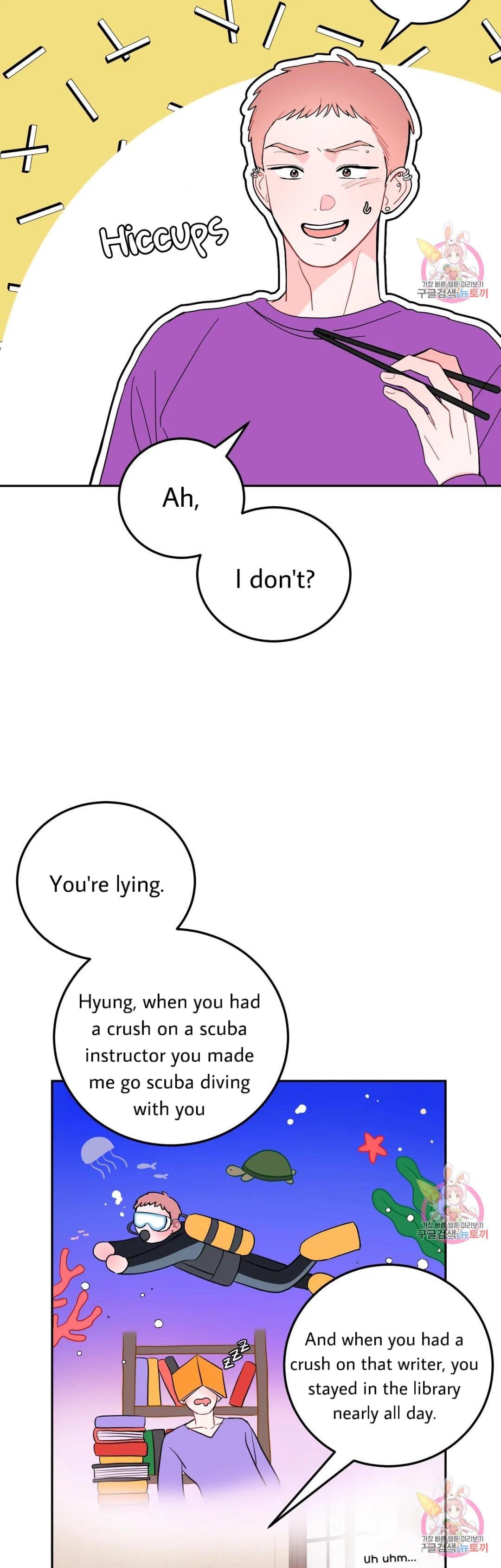Read Crossing the Line chapter 14 image 13 on Lezhin