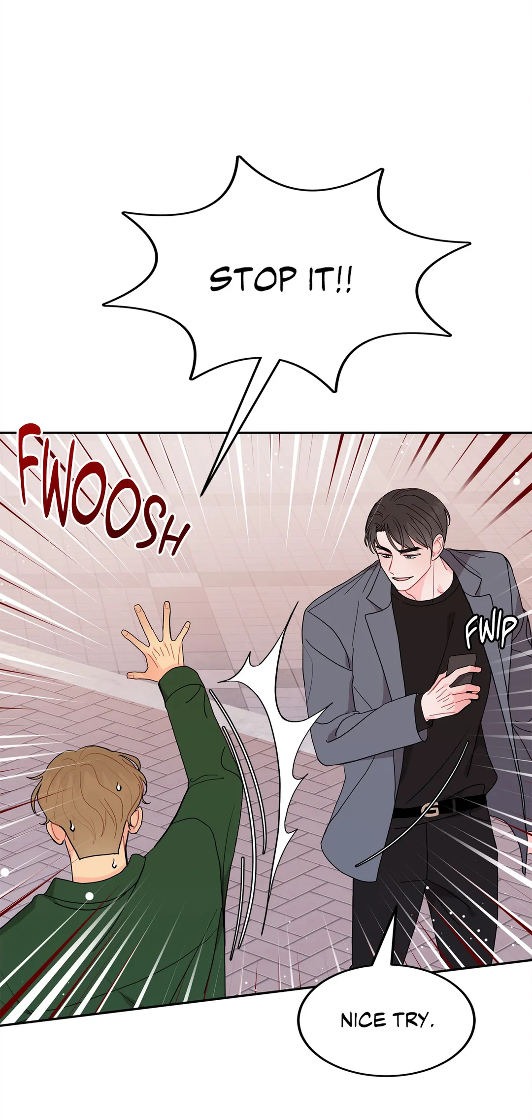 Read Crossing the Line chapter 18 image 15 on Lezhin