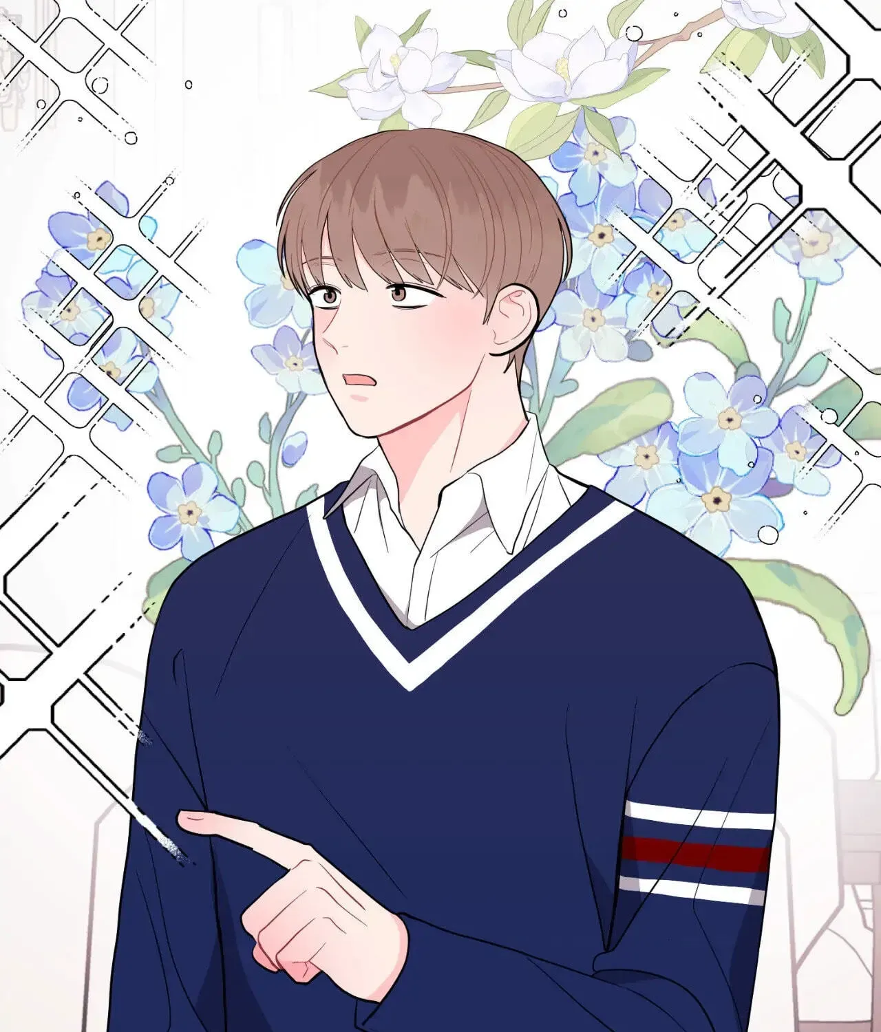 Read Crossing the Line chapter 24.1 image 42 on Lezhin