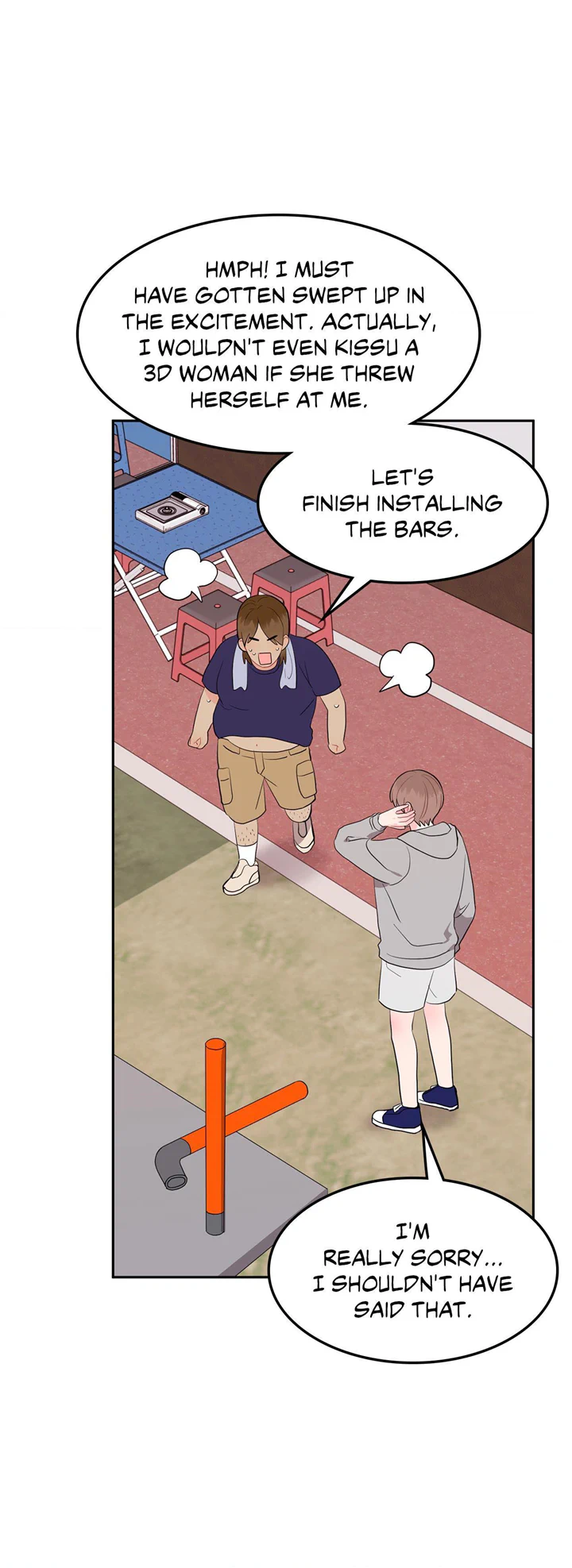 Read Crossing the Line chapter 41 image 22 on Lezhin