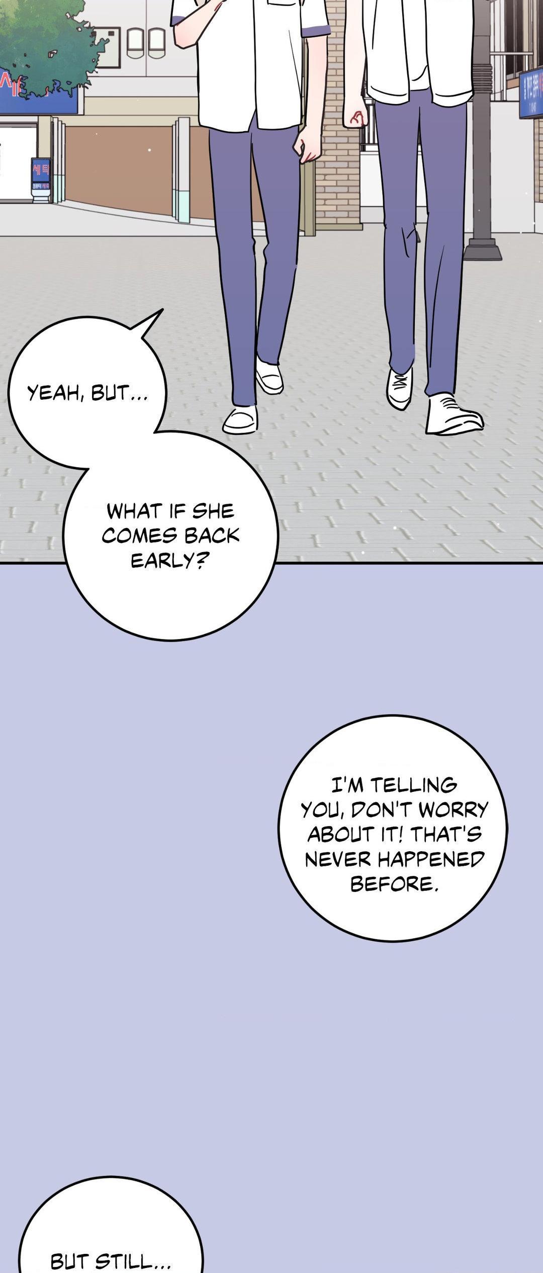 Read Crossing the Line chapter 84 image 35 on Lezhin