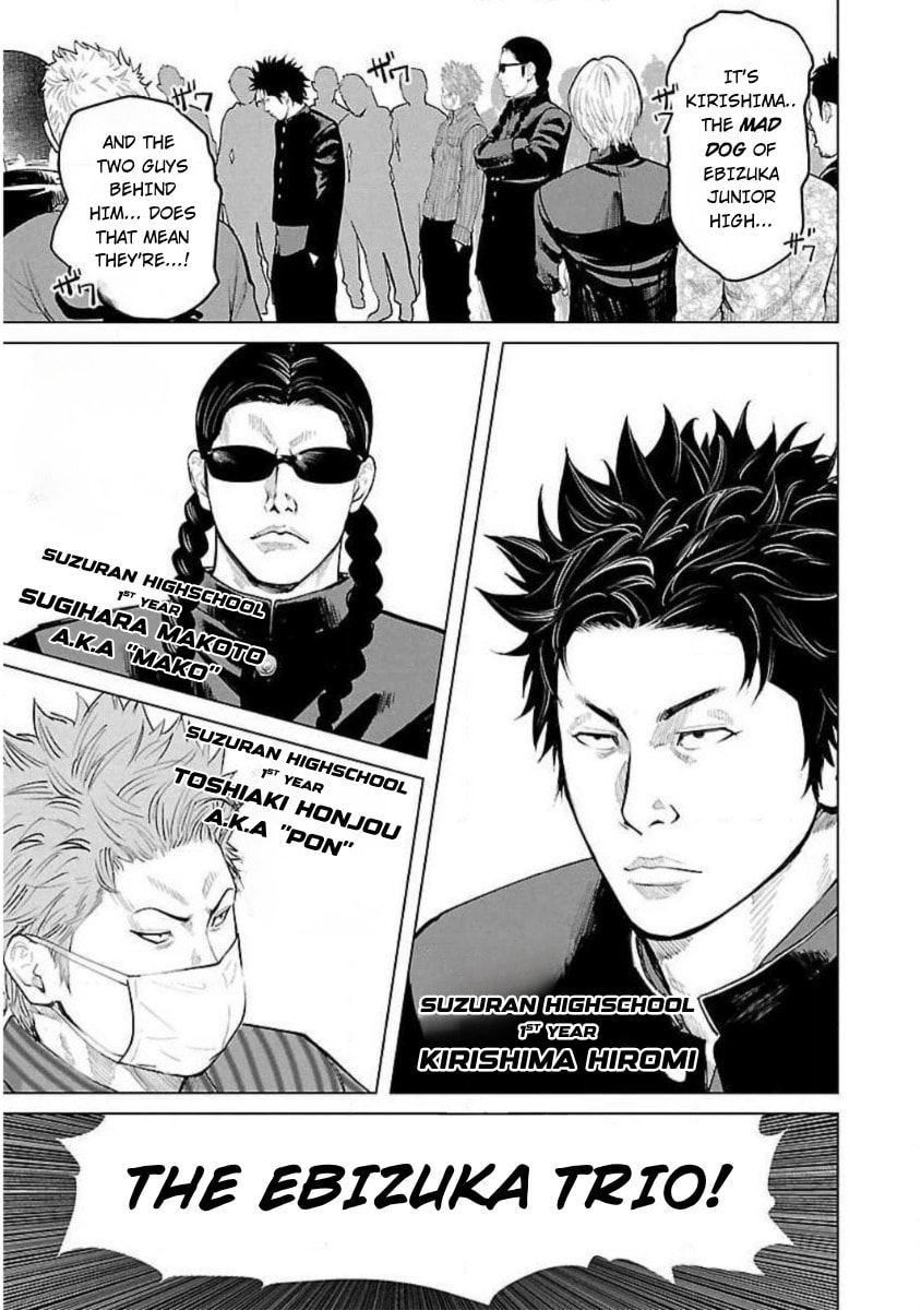 Read Crows ZERO Reboot chapter 1 image 12 on Lezhin