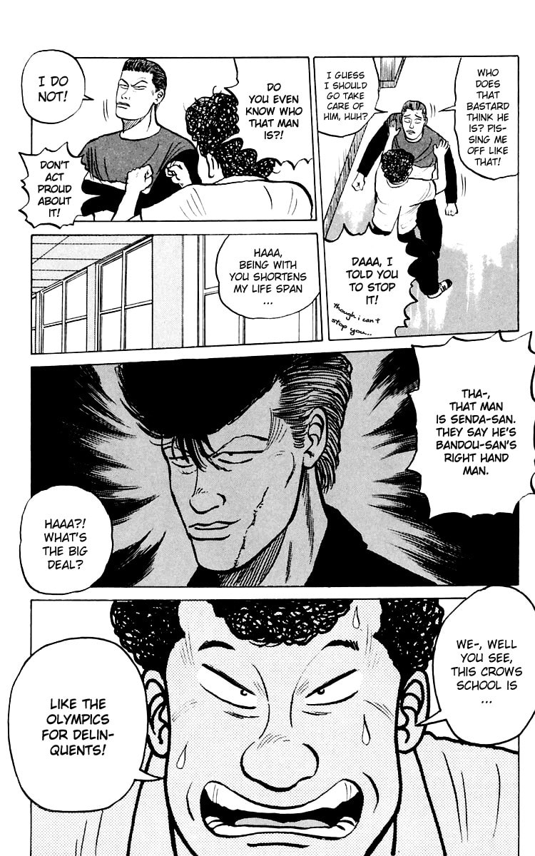 Read Crows chapter 2 image 8 on Lezhin