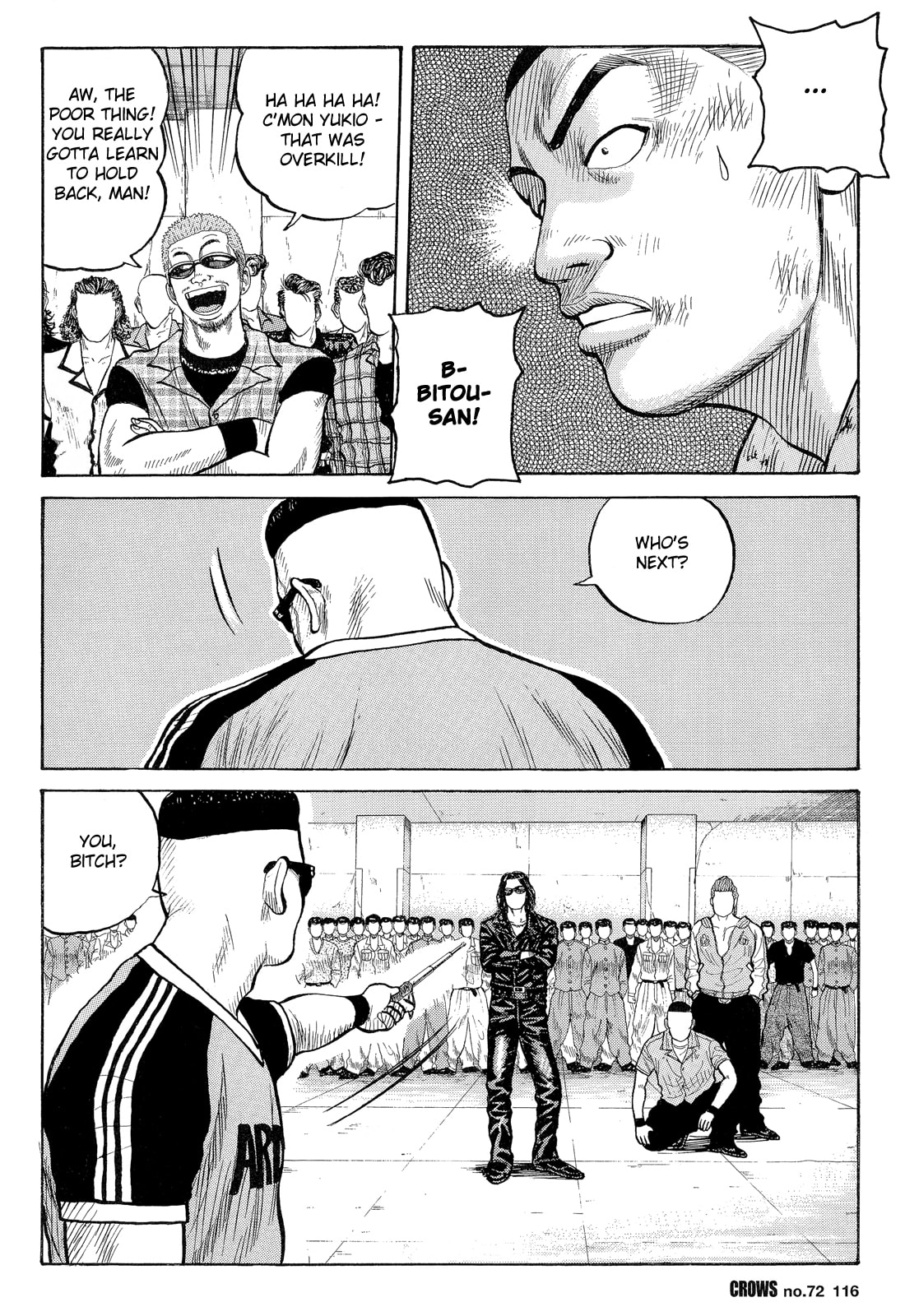 Read Crows chapter 74 image 20 on Lezhin