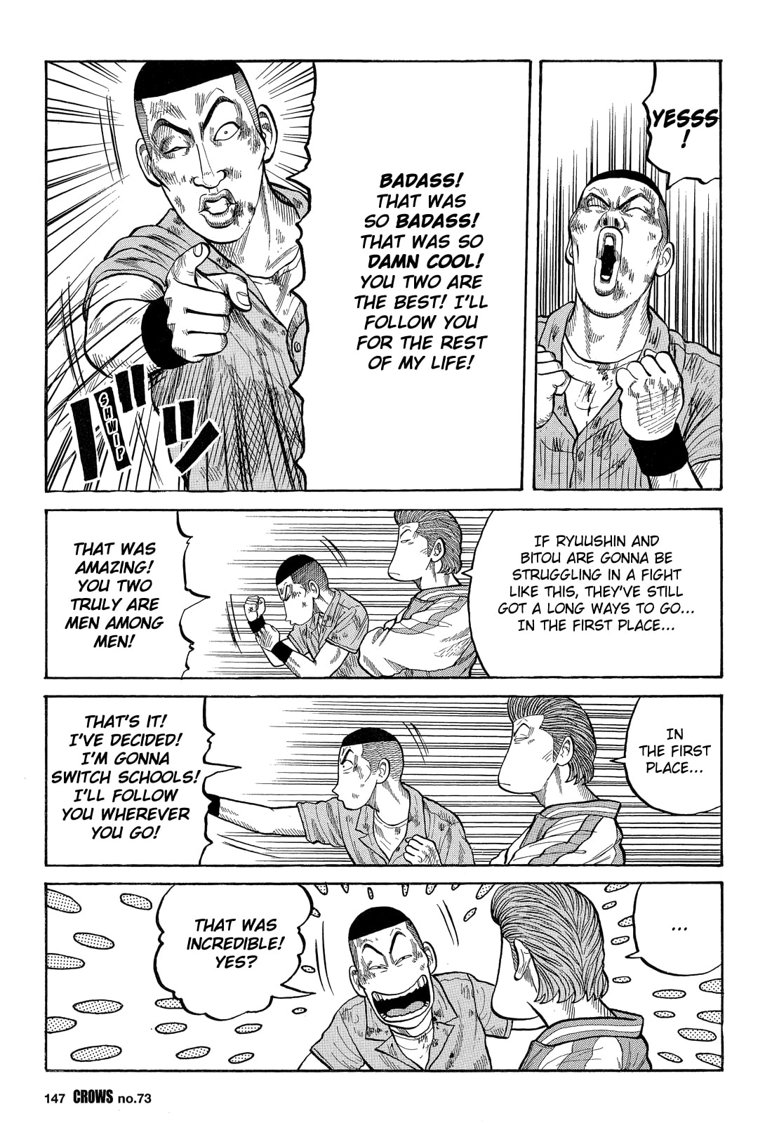 Read Crows chapter 75 image 11 on Lezhin