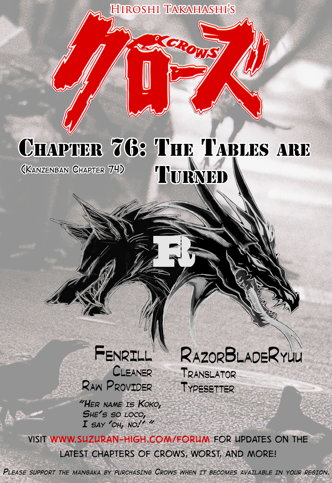 Read Crows chapter 76 image 41 on Lezhin