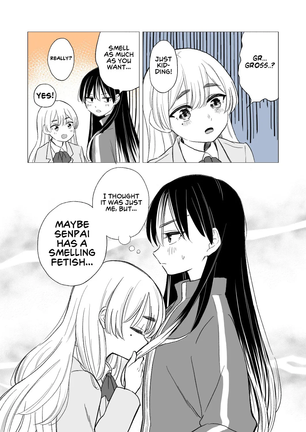 Crybaby and Cocoa Yuri (Colored) Chapter 7 page 4 - 