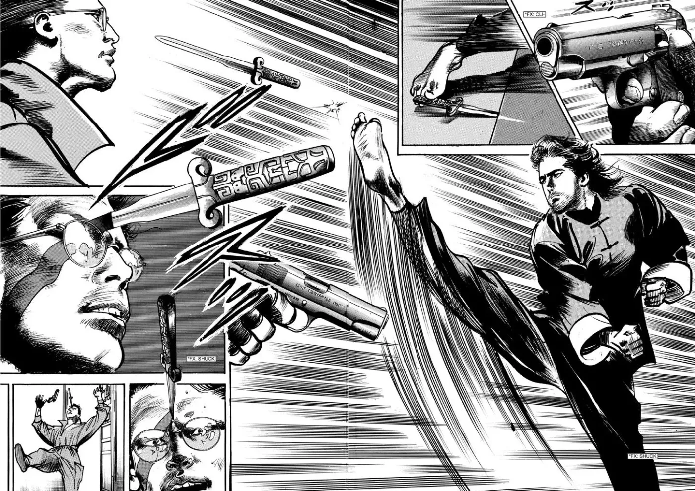 Read Crying Freeman chapter 12 image 17 on Lezhin