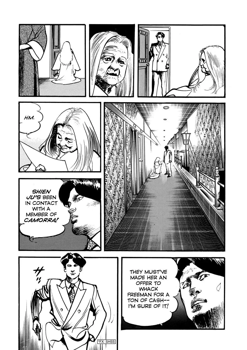 Read Crying Freeman chapter 13 image 10 on Lezhin