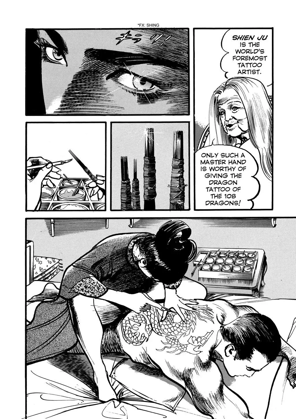 Read Crying Freeman chapter 13 image 5 on Lezhin