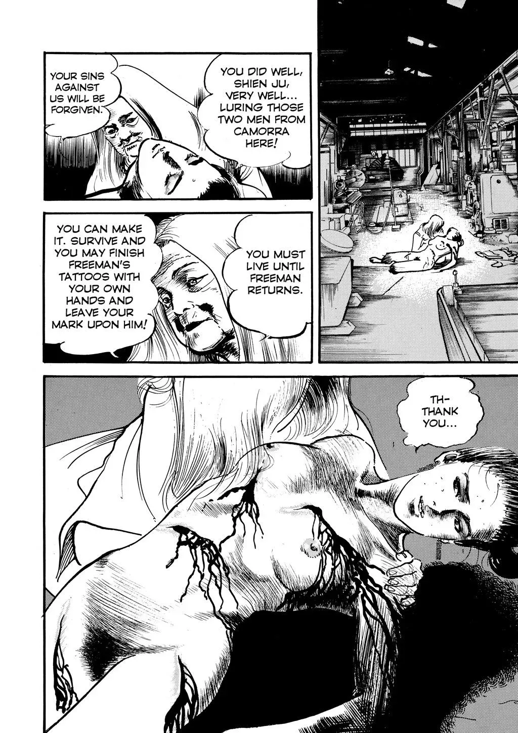 Read Crying Freeman chapter 14 image 15 on Lezhin
