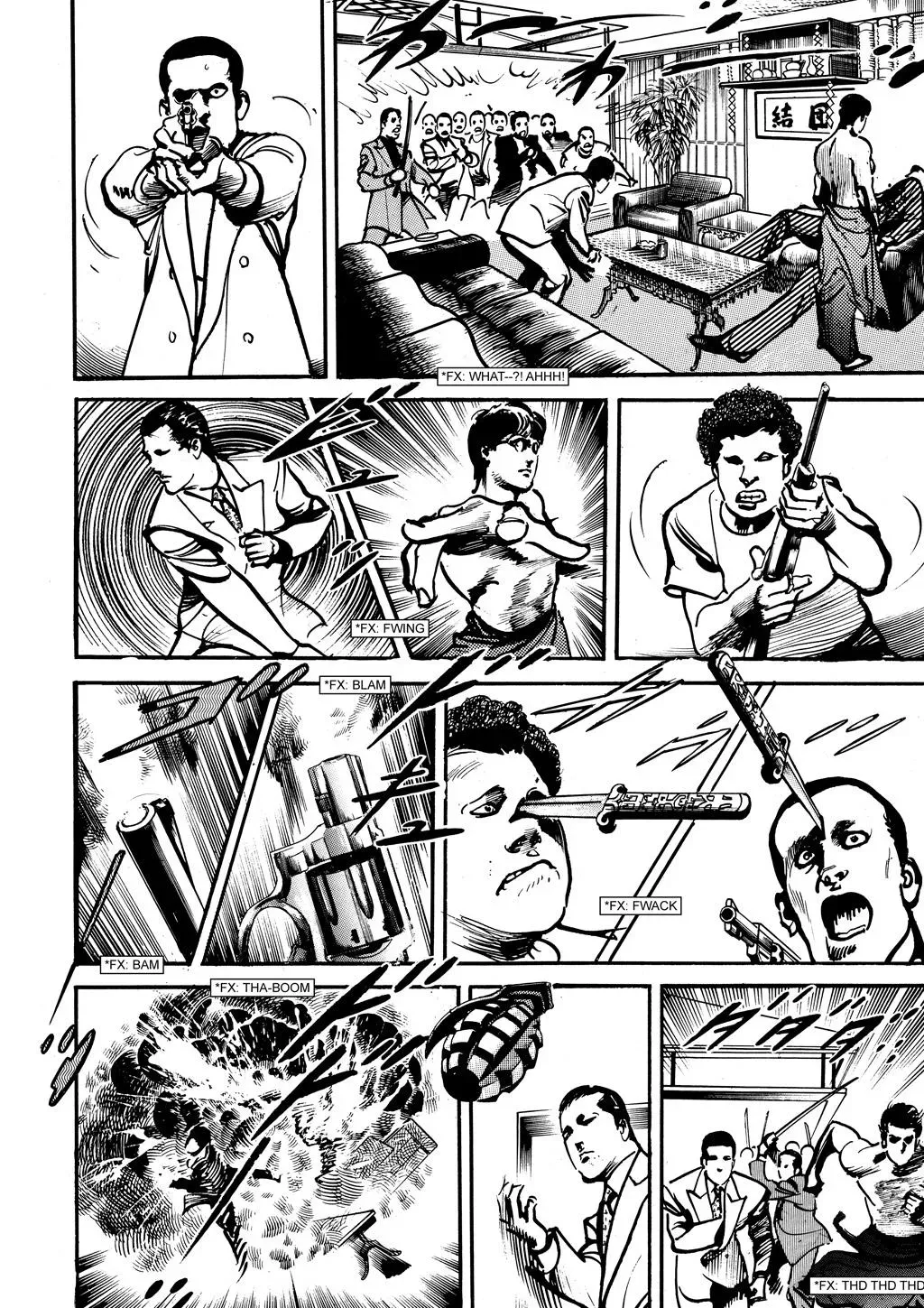 Read Crying Freeman chapter 17 image 13 on Lezhin
