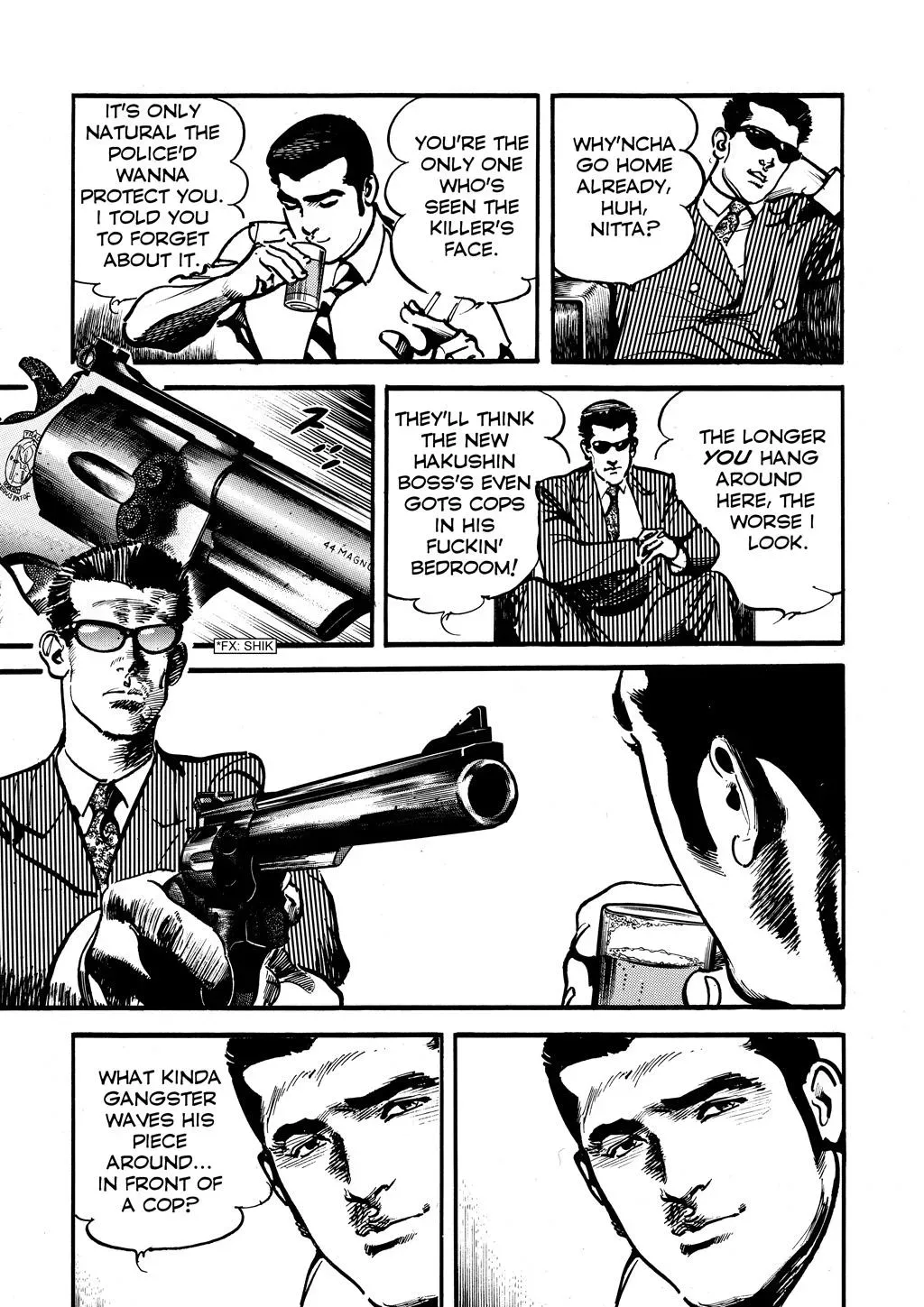 Read Crying Freeman chapter 17 image 2 on Lezhin