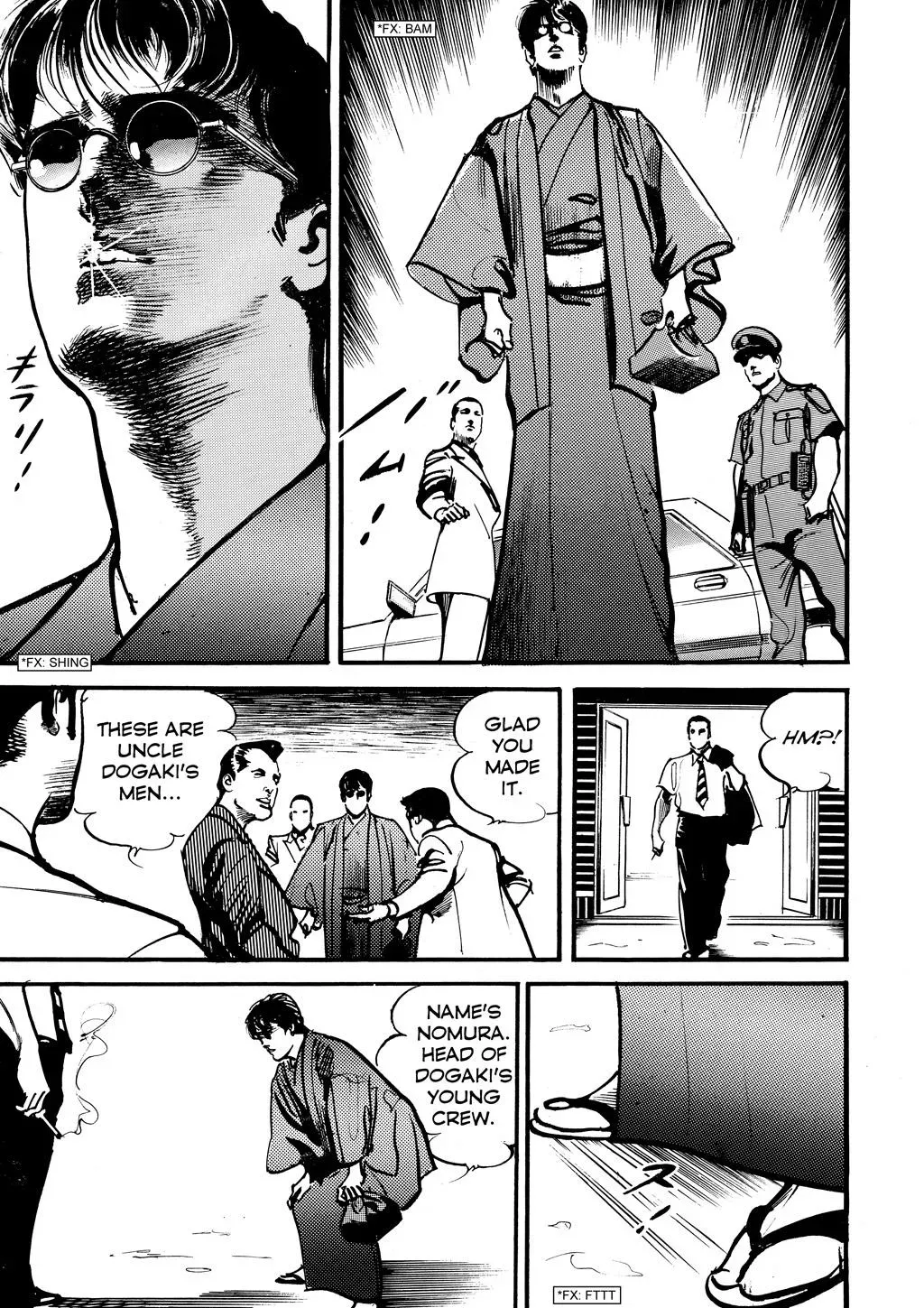 Read Crying Freeman chapter 17 image 4 on Lezhin