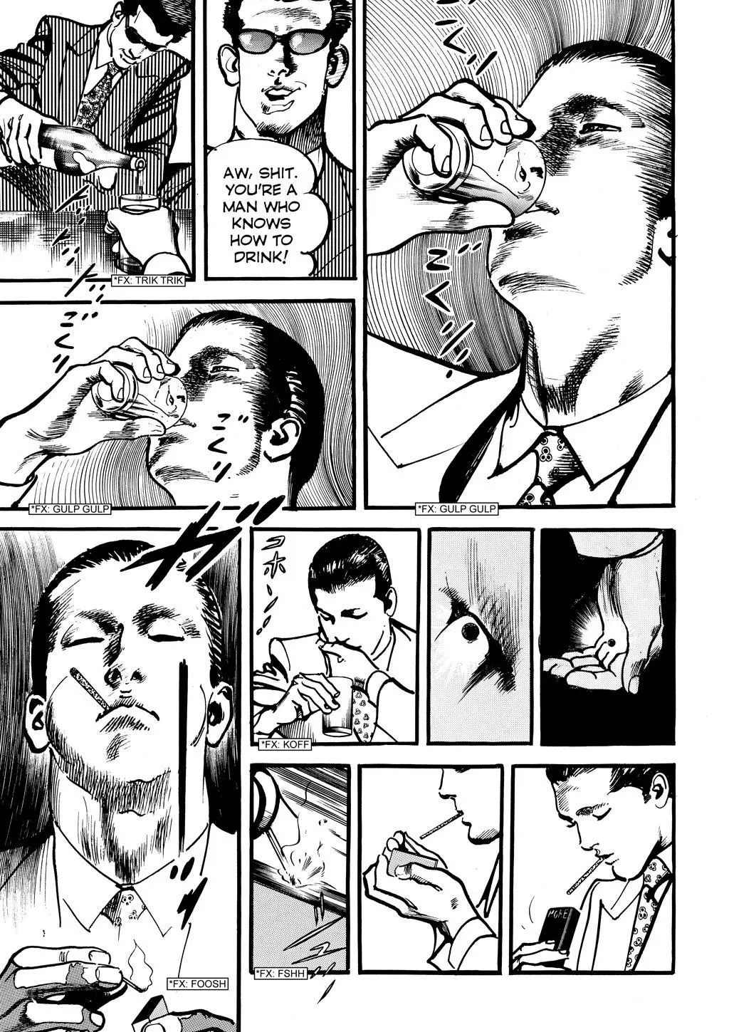 Read Crying Freeman chapter 17 image 8 on Lezhin