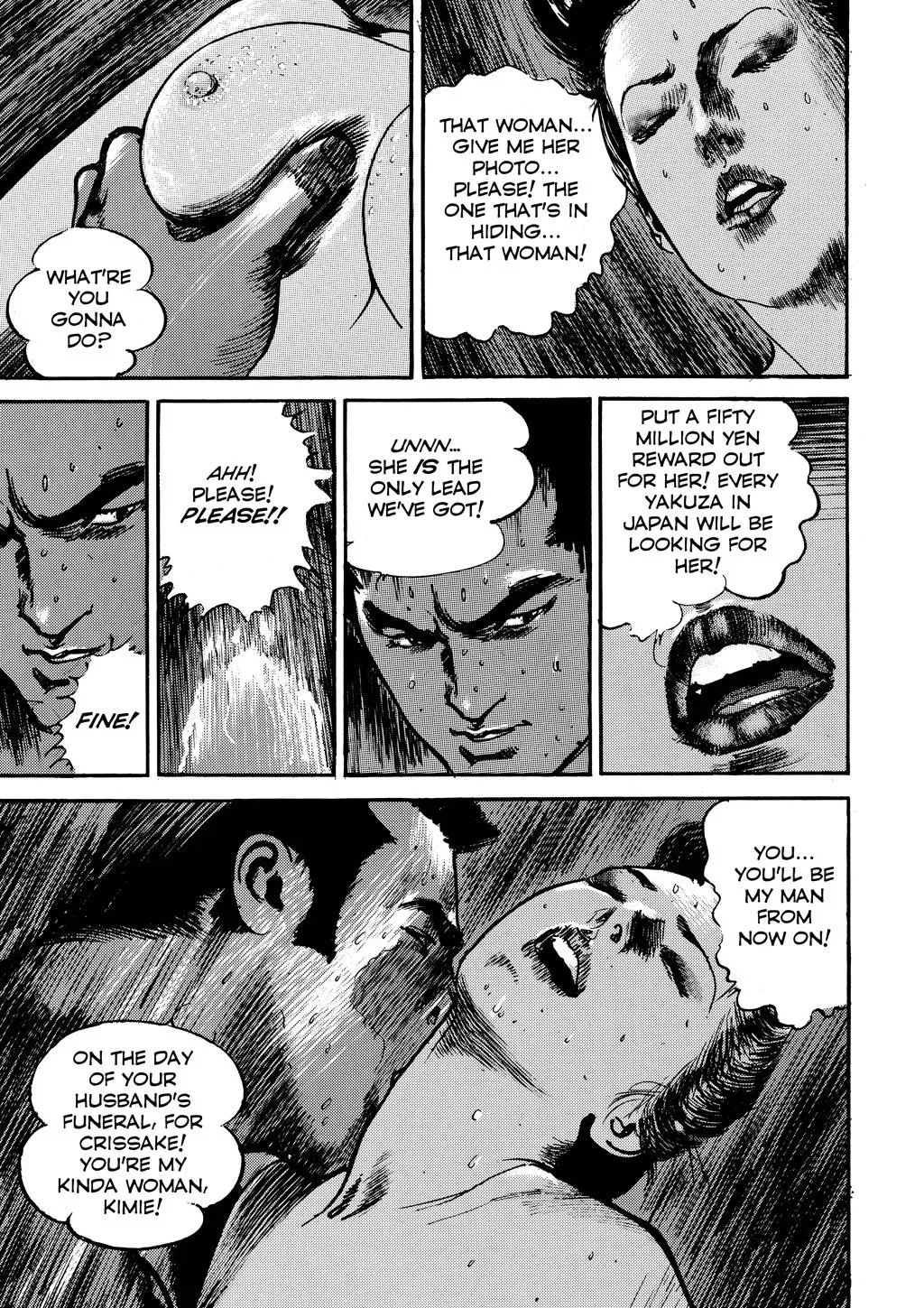 Read Crying Freeman chapter 18 image 18 on Lezhin