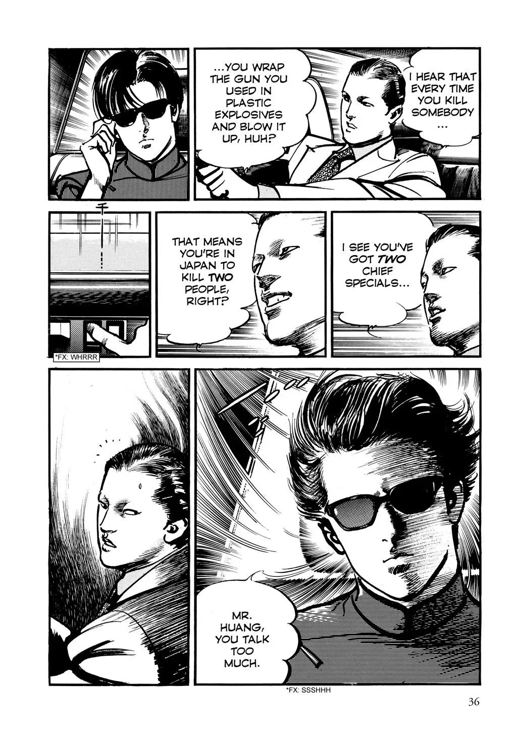 Read Crying Freeman chapter 2 image 7 on Lezhin