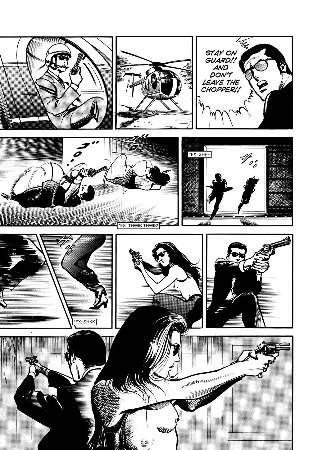 Read Crying Freeman chapter 21 image 12 on Lezhin