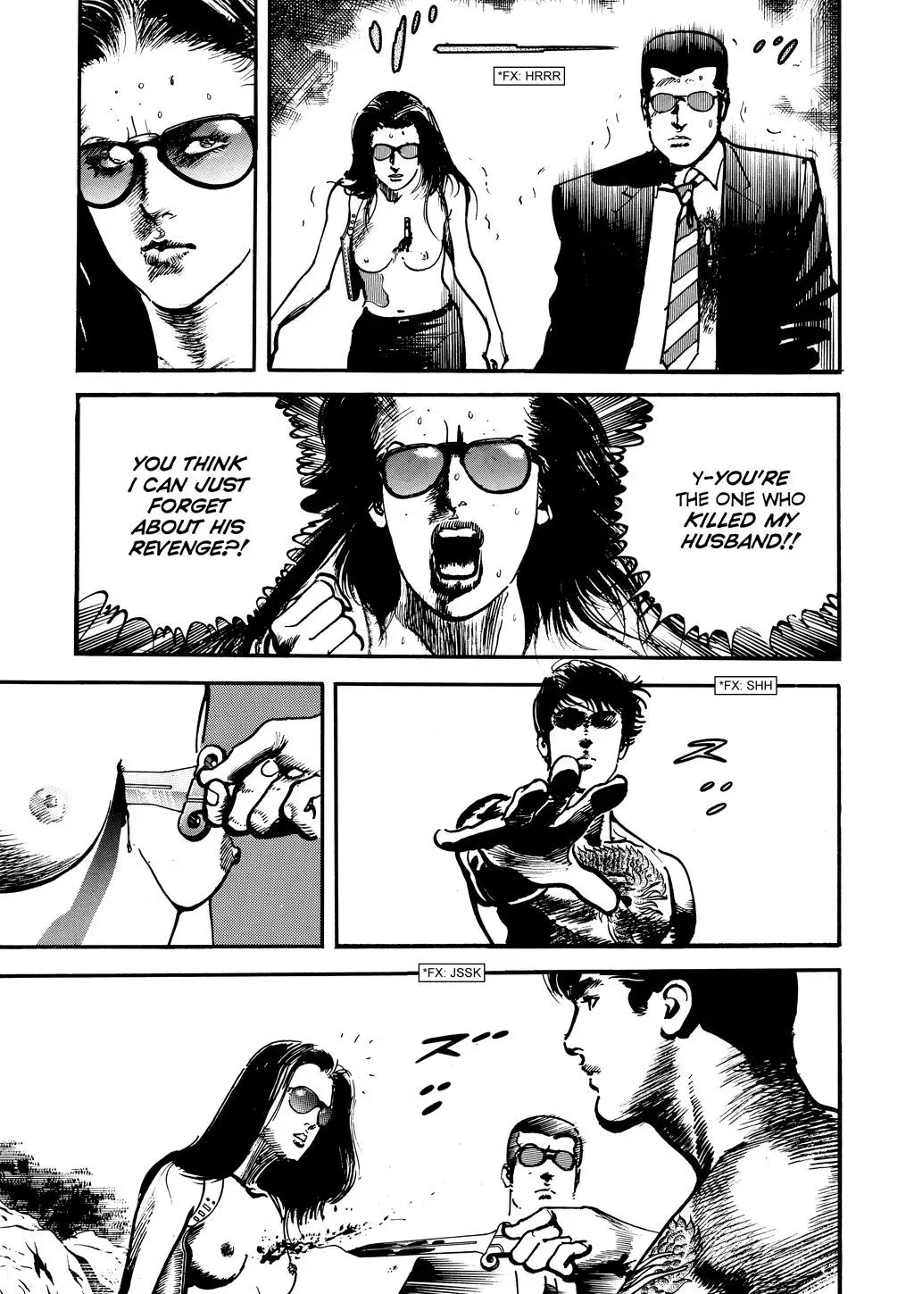 Read Crying Freeman chapter 22 image 4 on Lezhin