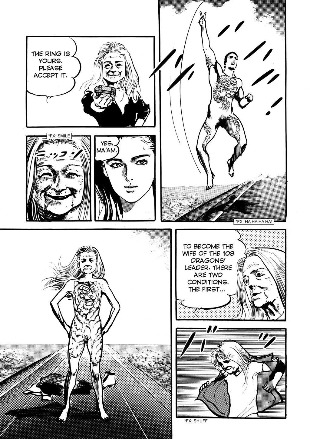 Read Crying Freeman chapter 23 image 8 on Lezhin