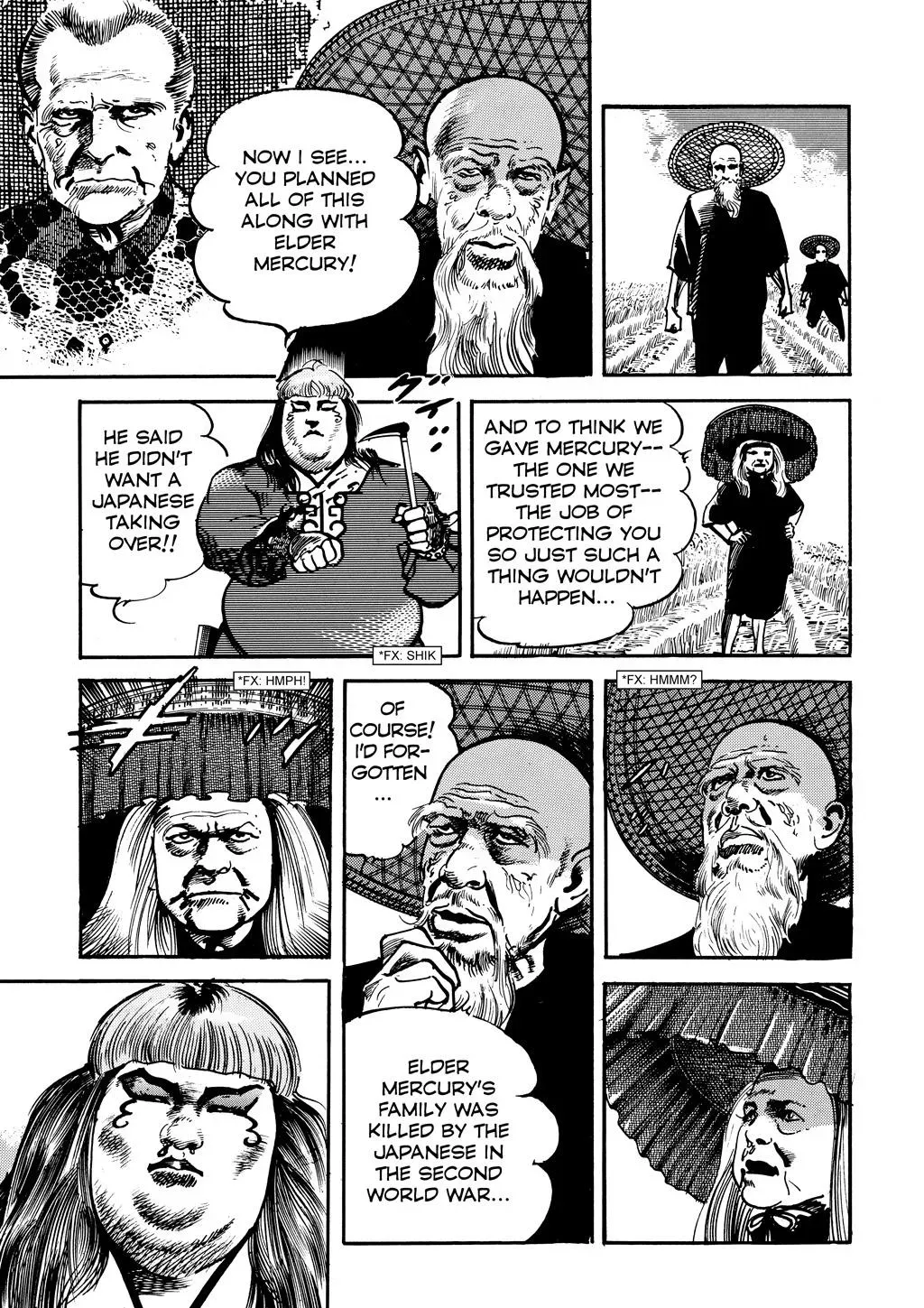 Read Crying Freeman chapter 27 image 8 on Lezhin