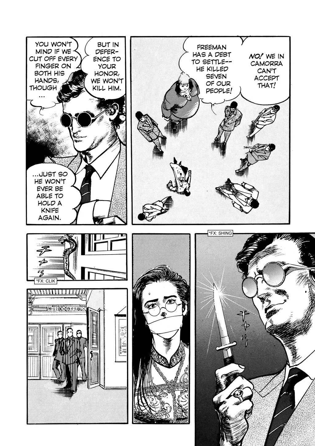 Read Crying Freeman chapter 28 image 11 on Lezhin