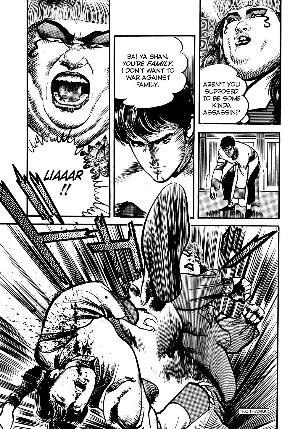 Read Crying Freeman chapter 28 image 6 on Lezhin