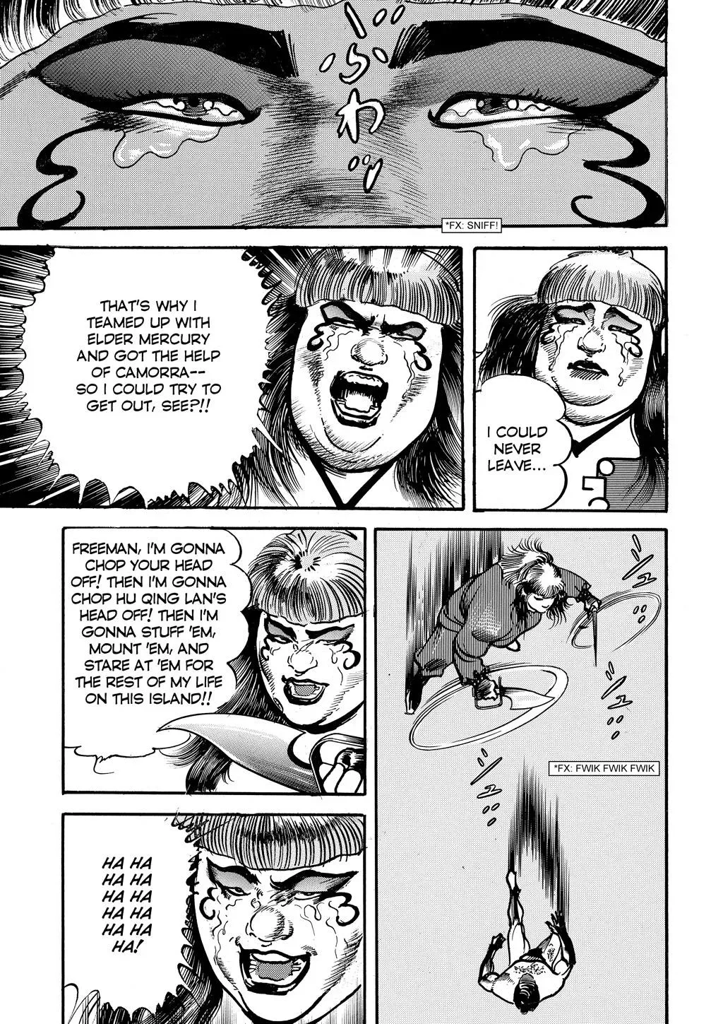 Read Crying Freeman chapter 29 image 9 on Lezhin