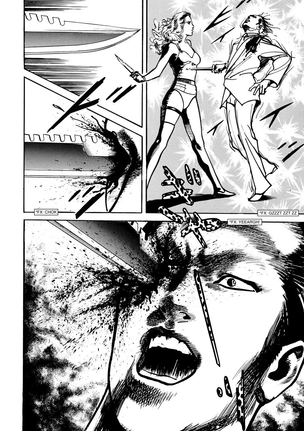 Read Crying Freeman chapter 32 image 15 on Lezhin