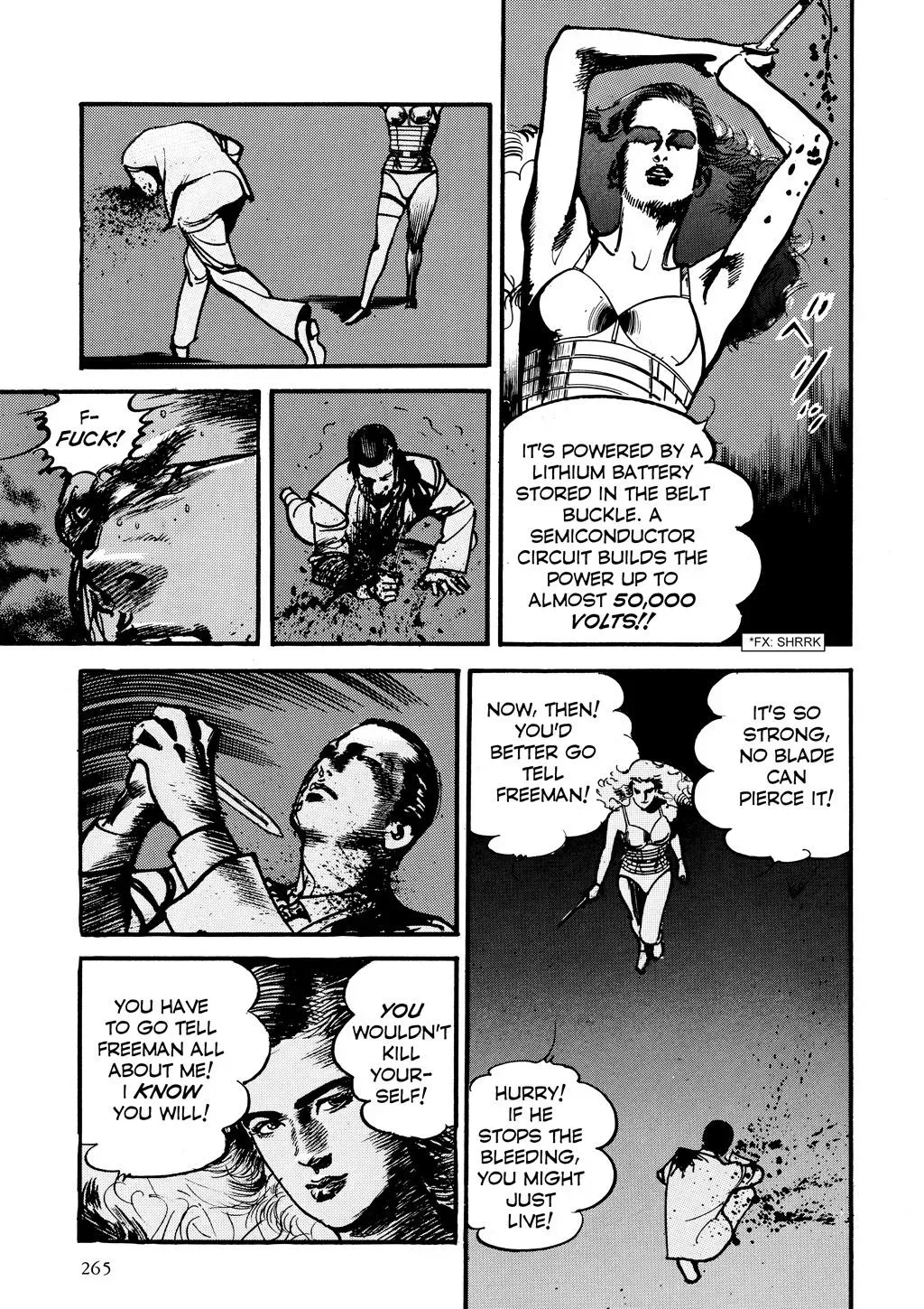Read Crying Freeman chapter 32 image 16 on Lezhin