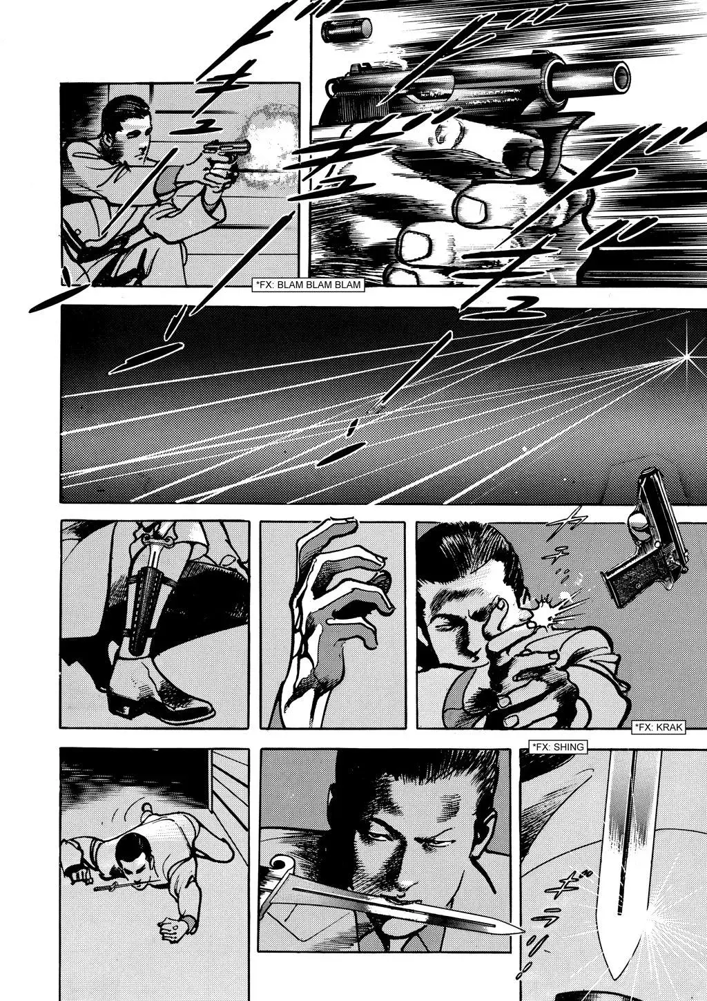 Read Crying Freeman chapter 32 image 8 on Lezhin
