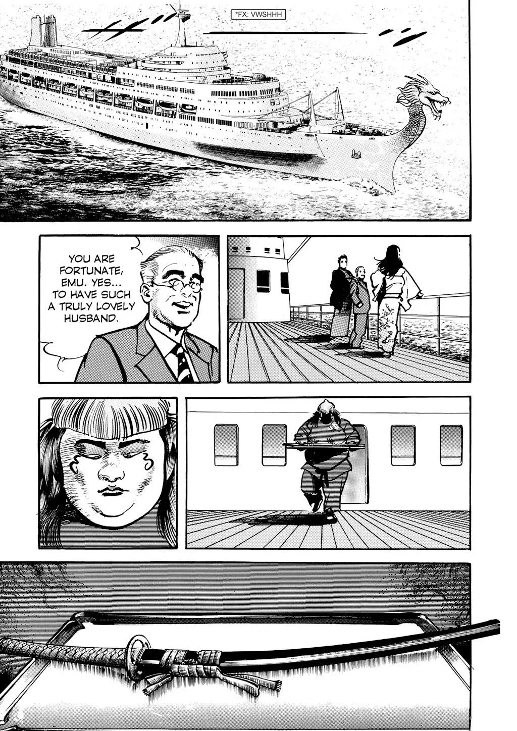 Read Crying Freeman chapter 45 image 6 on Lezhin