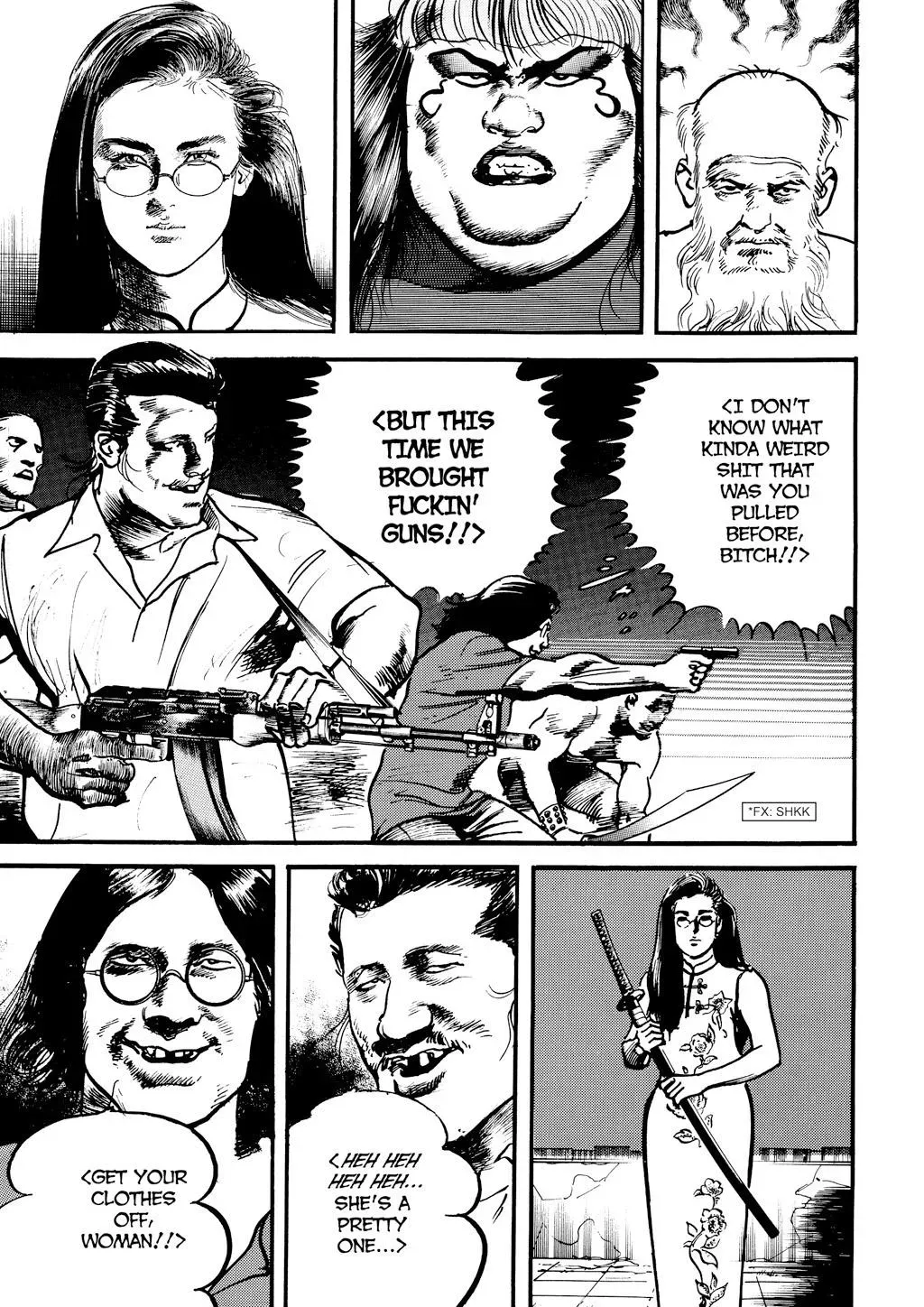 Read Crying Freeman chapter 50 image 2 on Lezhin