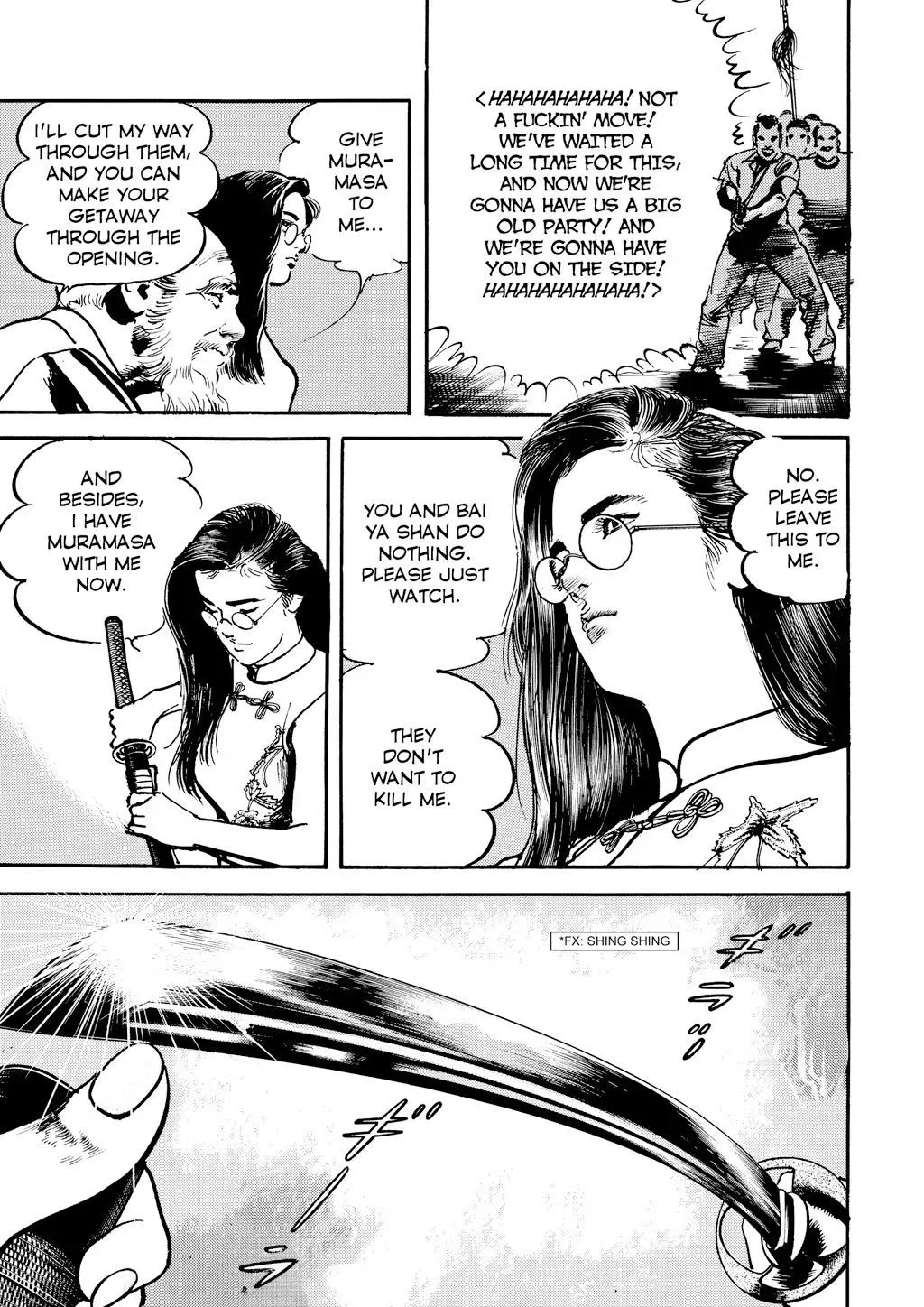 Read Crying Freeman chapter 50 image 4 on Lezhin