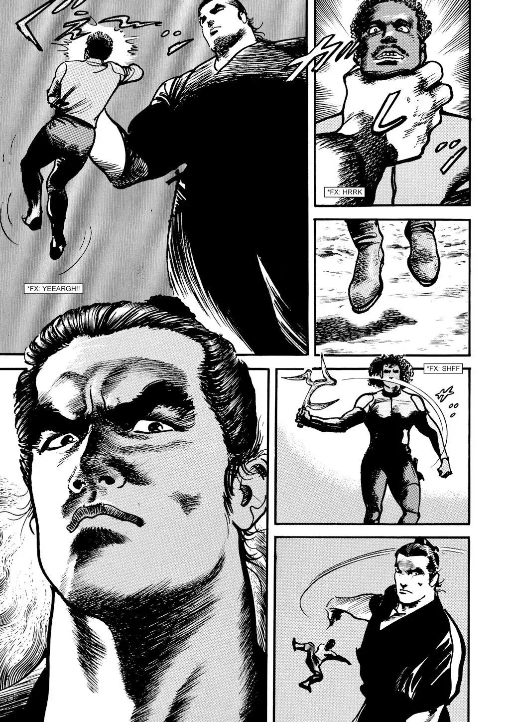 Read Crying Freeman chapter 51 image 8 on Lezhin